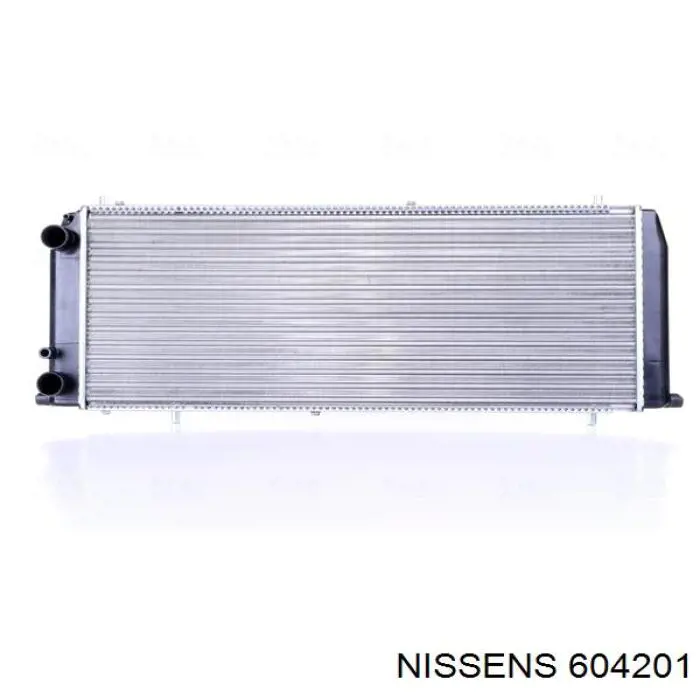 604201 Nissens radiador refrigeración del motor