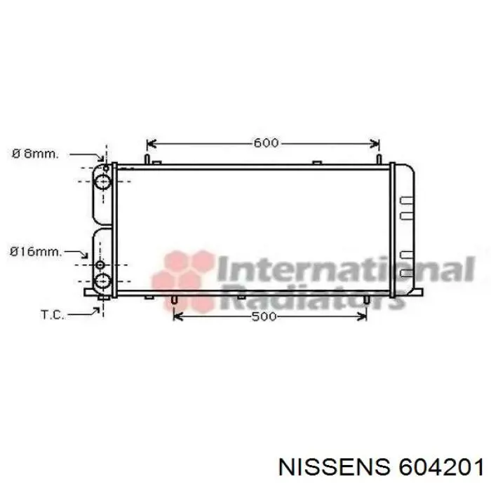 Comprar 550131A NRF Radiador de auto