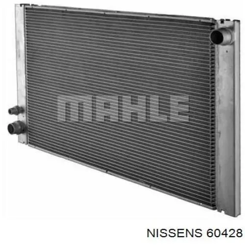 60428 Nissens radiador refrigeración del motor