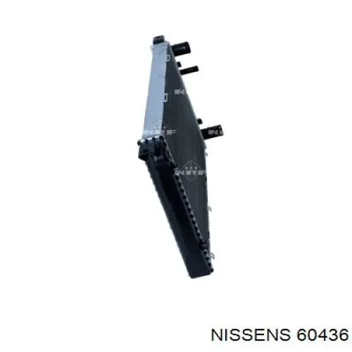 60436 Nissens radiador refrigeración del motor