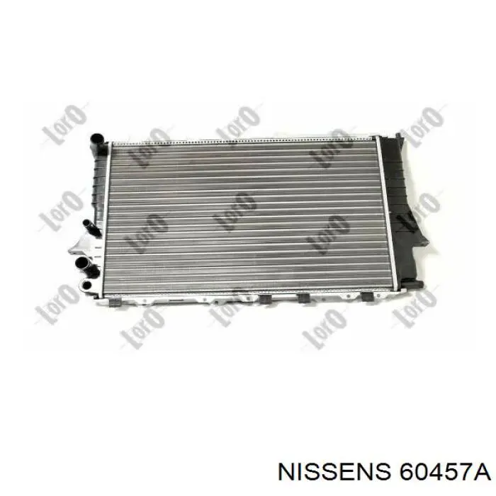 60457A Nissens radiador refrigeración del motor