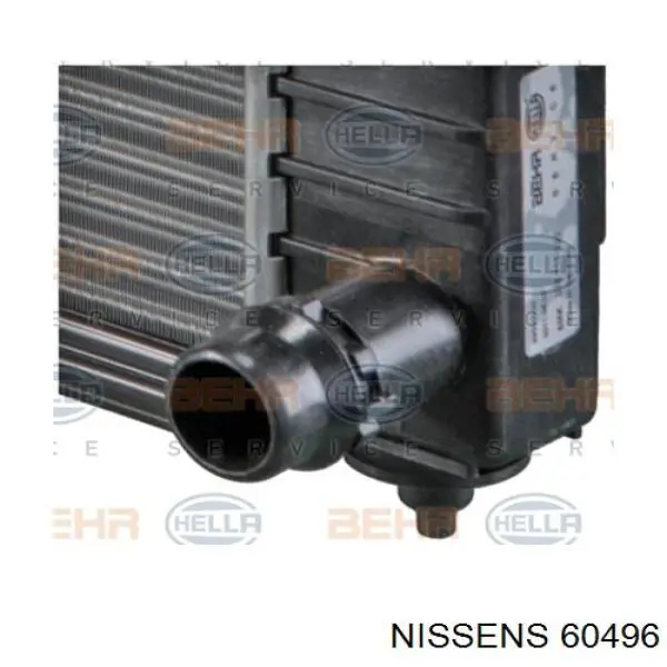 Radiador 60496 Nissens
