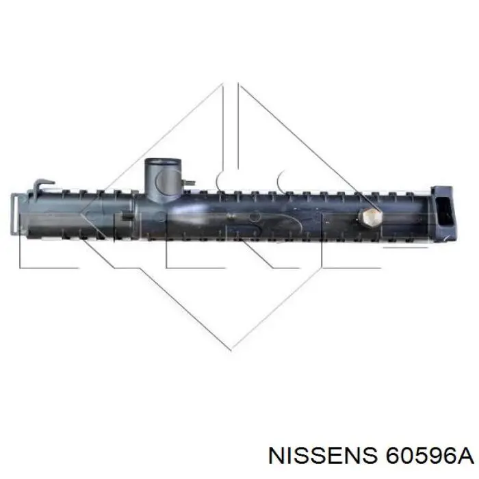 Radiador 60596A Nissens