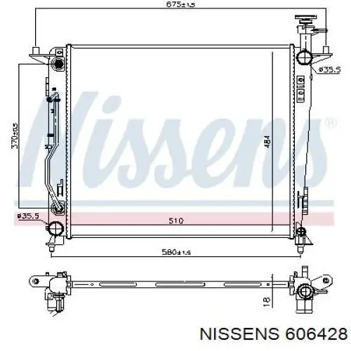 Comprar 25310C5060 Hyundai/Kia Radiador de auto