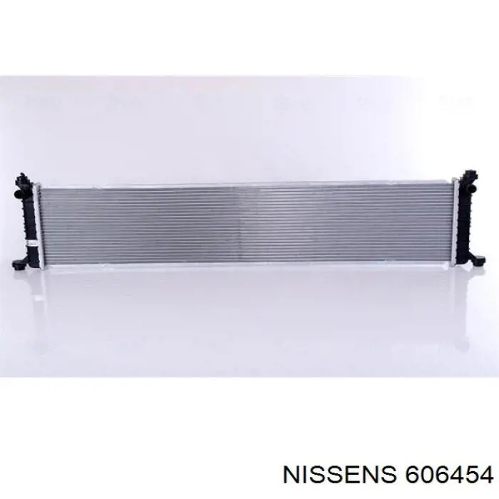 606454 Nissens radiador refrigeración del motor