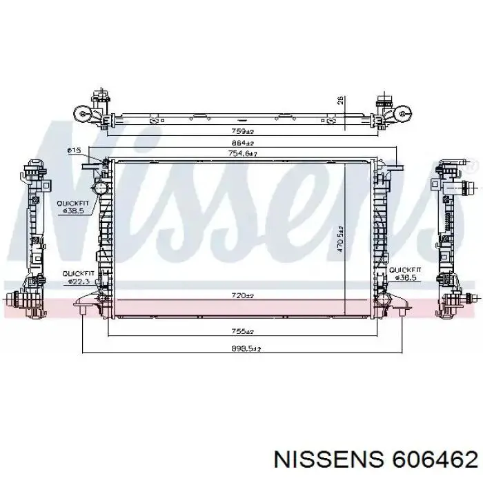 606462 Nissens