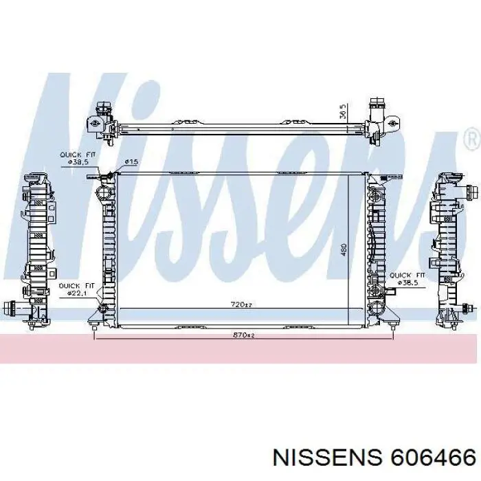 606466 Nissens