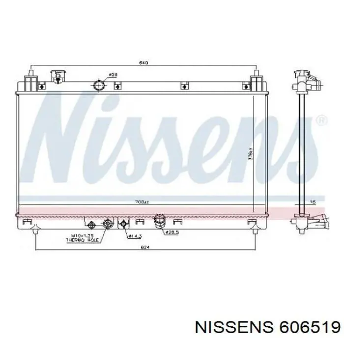 606519 Nissens