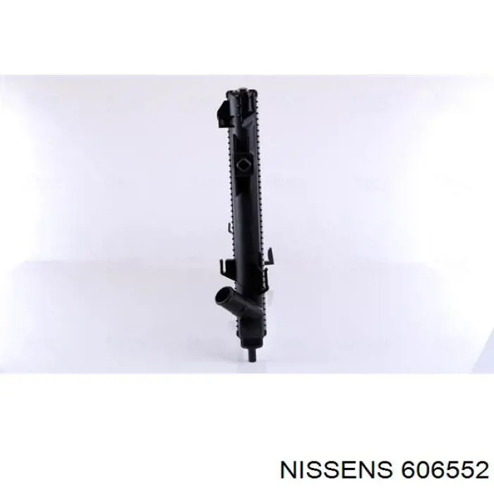 606552 Nissens radiador refrigeración del motor