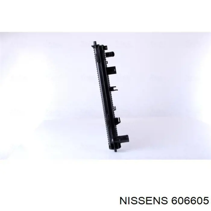 606605 Nissens radiador refrigeración del motor