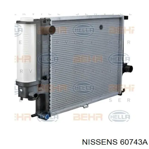 60743A Nissens radiador