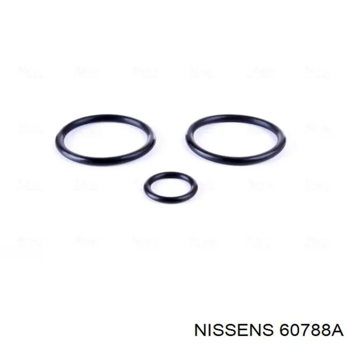 60788A Nissens radiador refrigeración del motor