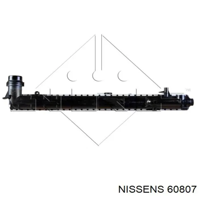 Comprar 60807 Nissens Radiador de auto