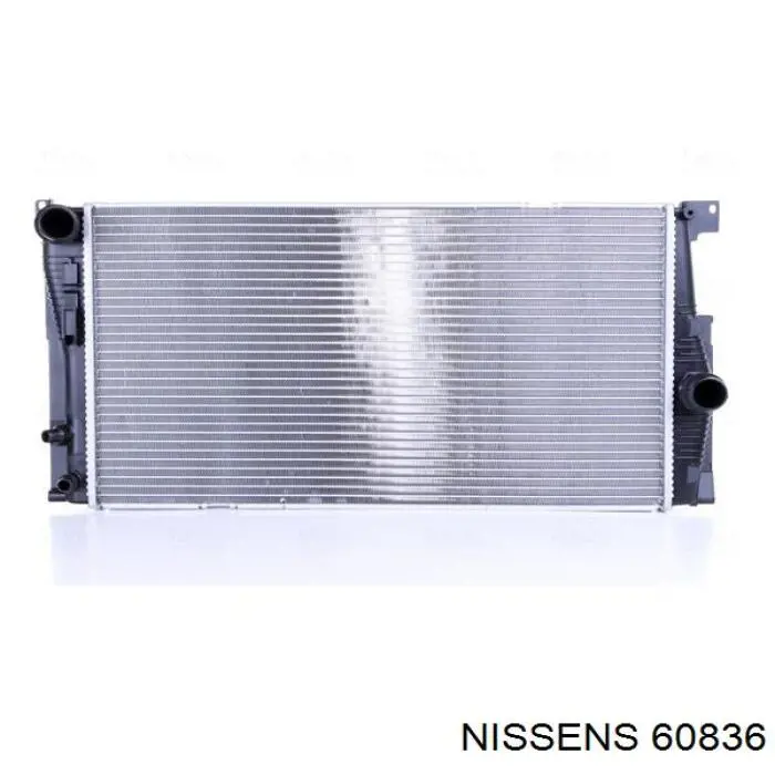 60836 Nissens radiador refrigeración del motor