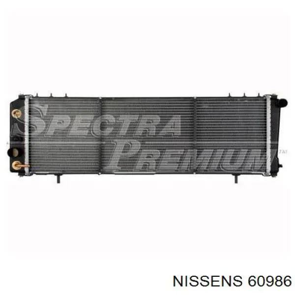 60986 Nissens radiador