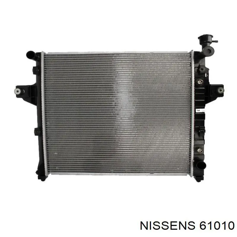 61010 Nissens radiador refrigeración del motor