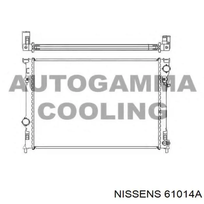 61014A Nissens radiador