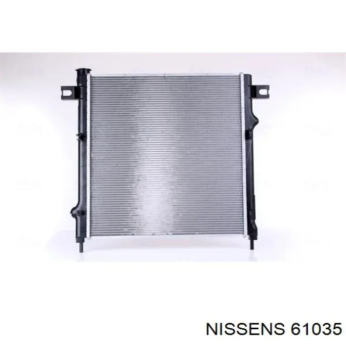 Radiador de água Nissens 61035