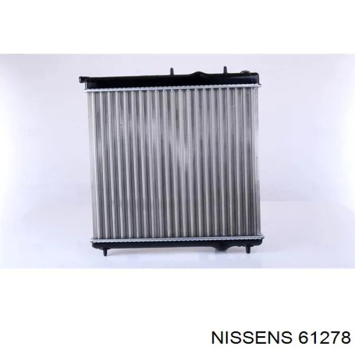 61278 Nissens radiador refrigeración del motor