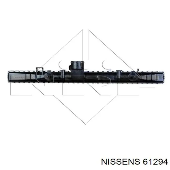 61294 Nissens radiador refrigeración del motor