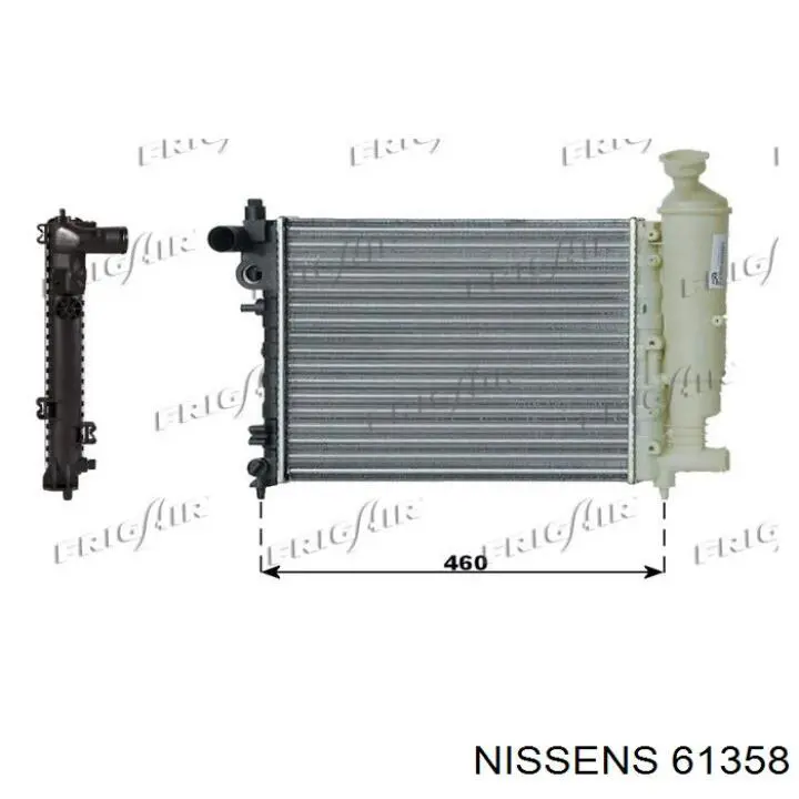 Comprar 00001301SW Peugeot/Citroen Radiador de auto