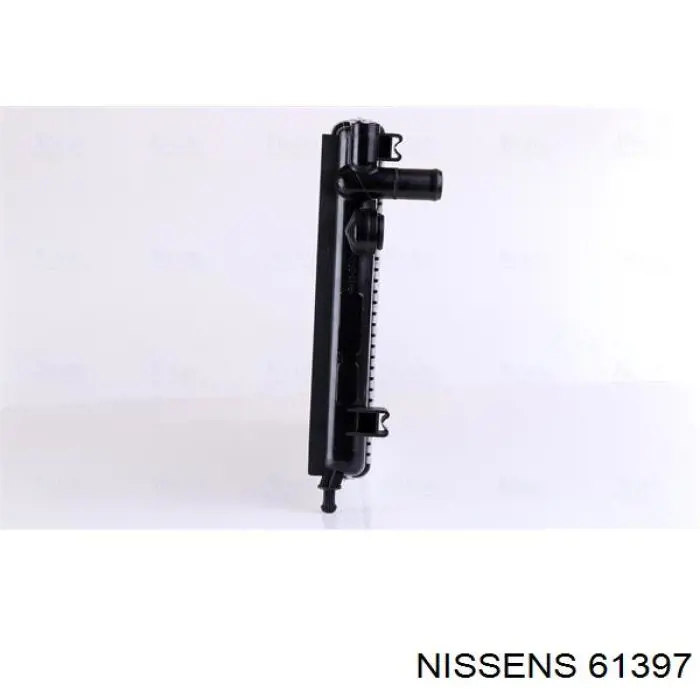 61397 Nissens radiador refrigeración del motor