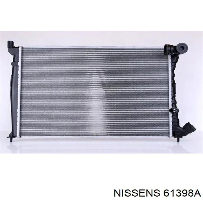 61398A Nissens radiador refrigeración del motor