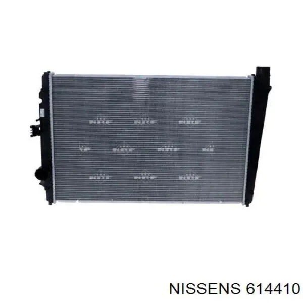 614410 Nissens radiador refrigeración del motor