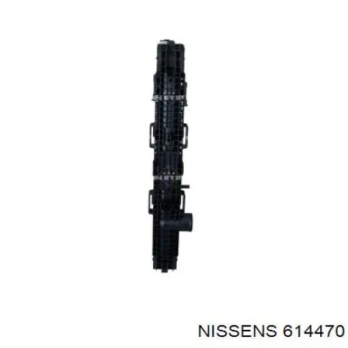 Radiador refrigeración del motor NISSENS 614470