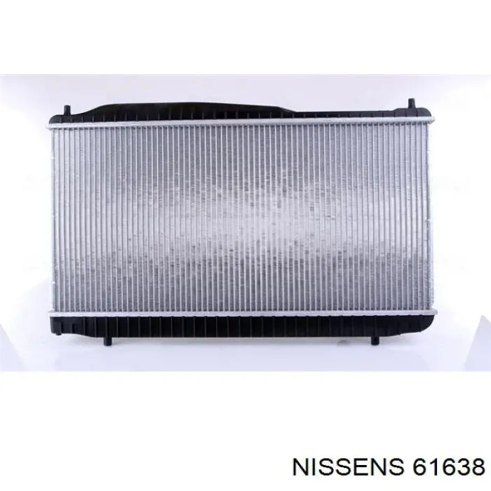 61638 Nissens radiador refrigeración del motor