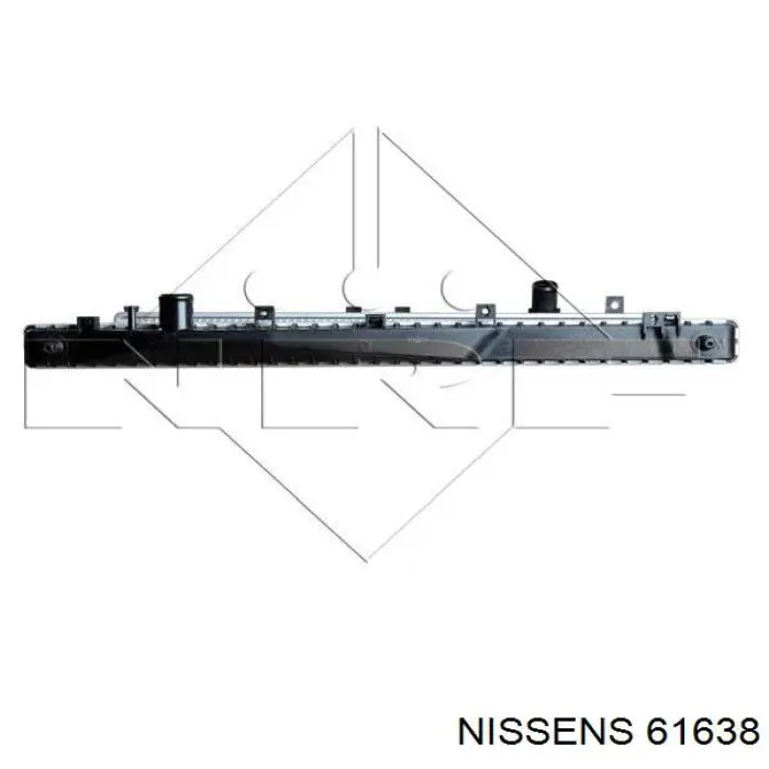 61638 Nissens Refrigeración del motor