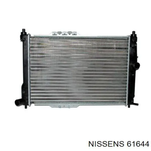 61644 Nissens radiador refrigeración del motor