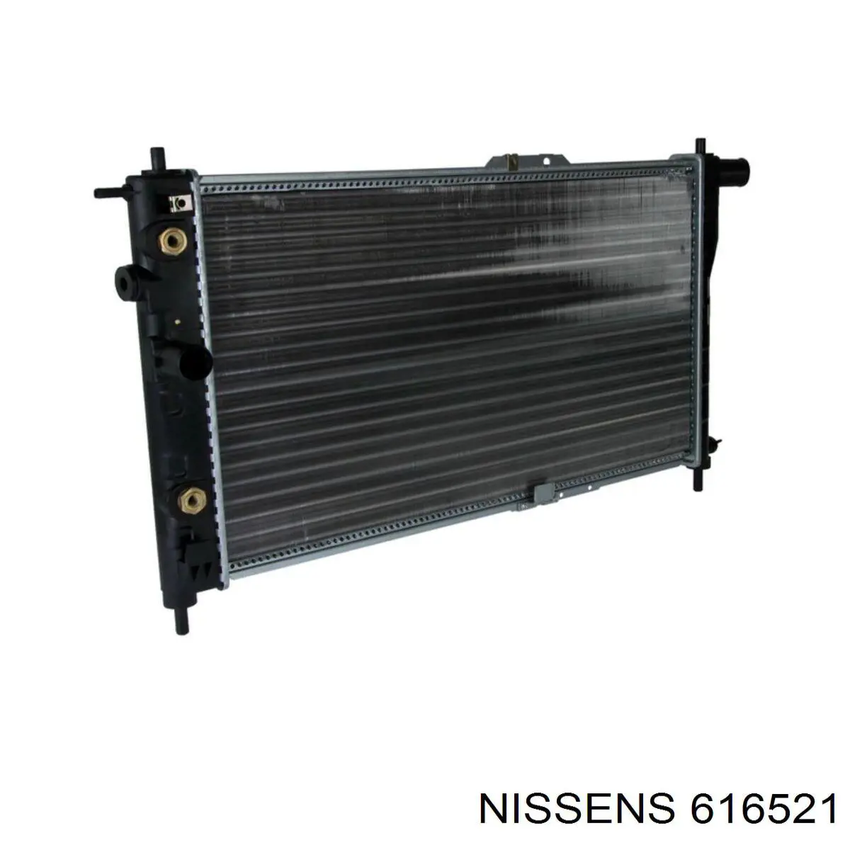 616521 Nissens radiador refrigeración del motor