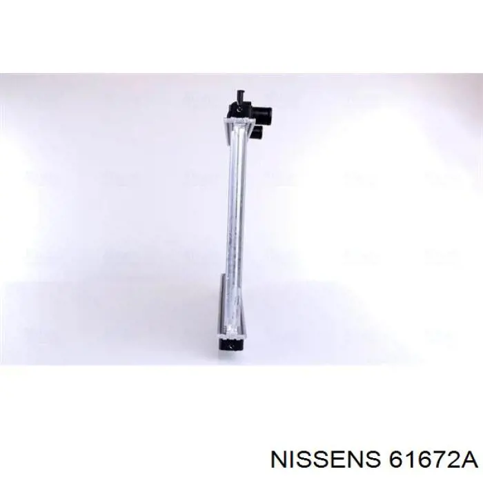 61672A Nissens radiador refrigeración del motor