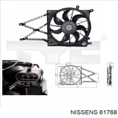 Radiador 46803031 Fiat/Alfa/Lancia