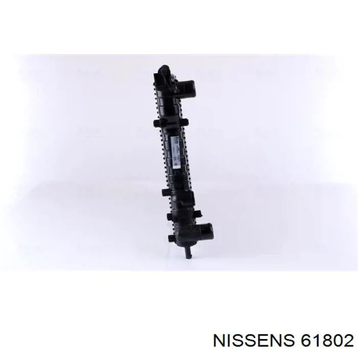 61802 Nissens radiador refrigeración del motor