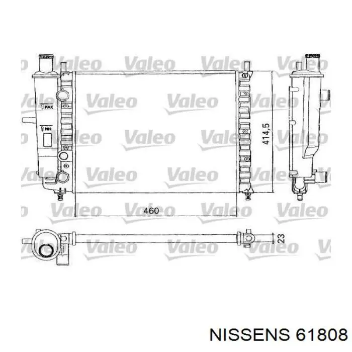 0007776508 Fiat/Alfa/Lancia Refrigeración del motor
