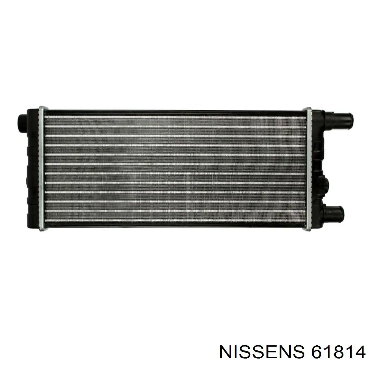 61814 Nissens radiador refrigeración del motor