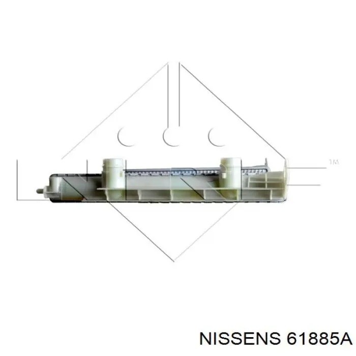 61885A Nissens radiador
