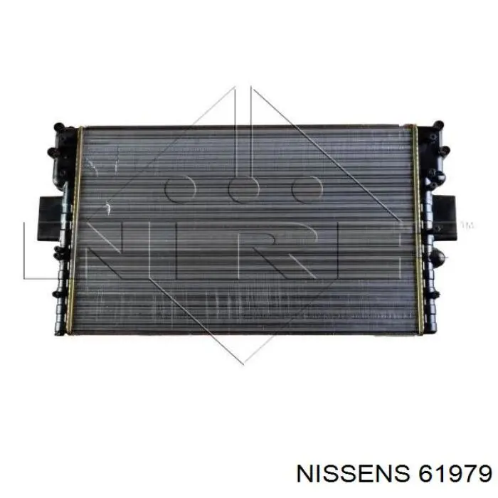 61979 Nissens radiador refrigeración del motor