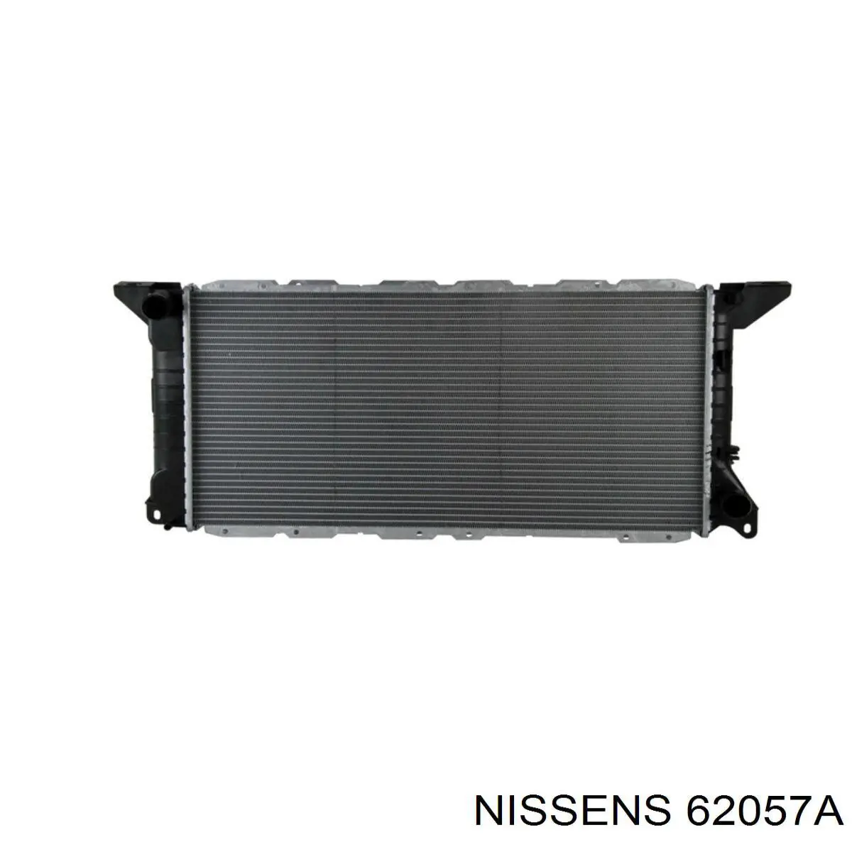 62057A Nissens radiador refrigeración del motor