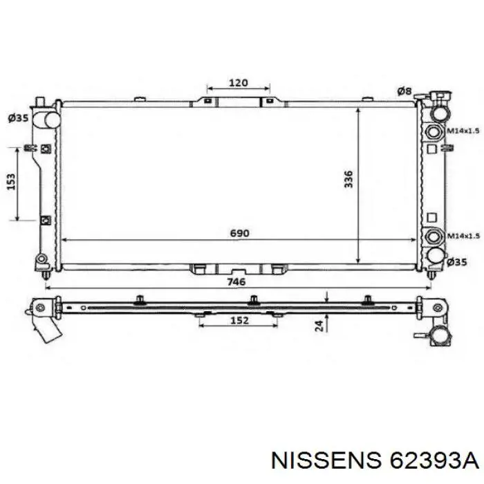 62393A Nissens