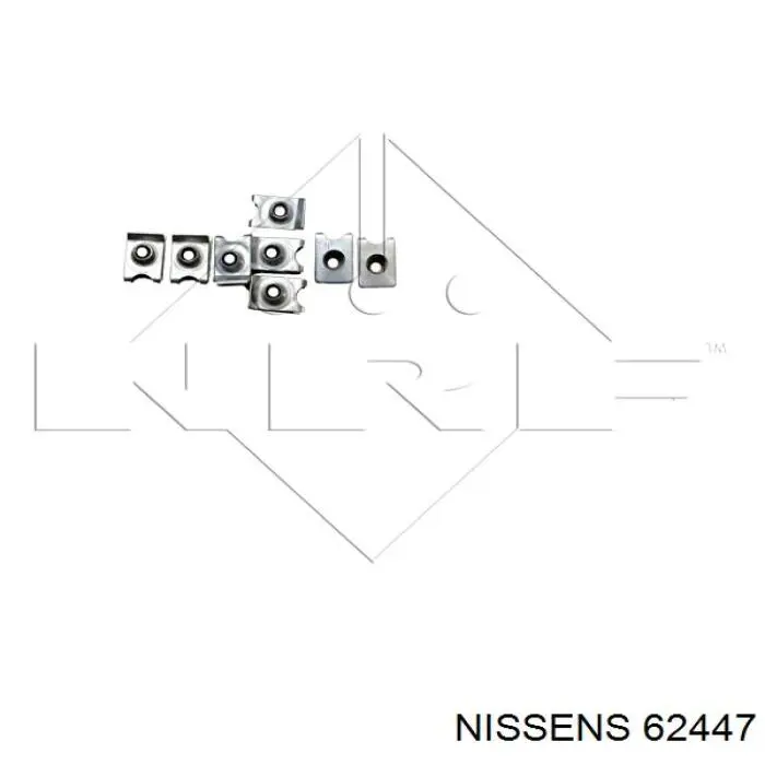 62447 Nissens Refrigeración del motor