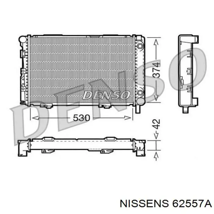 Comprar 1245000503 Mercedes Radiador de auto