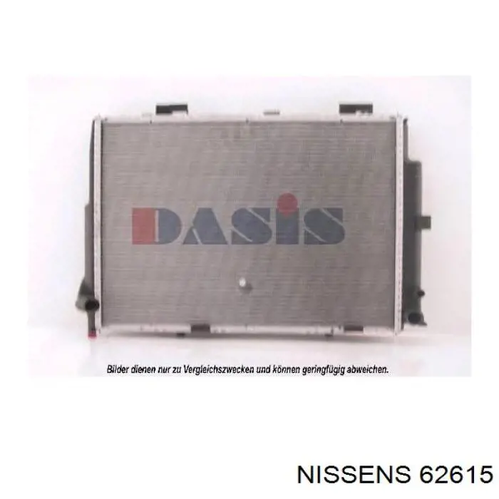 62615 Nissens radiador