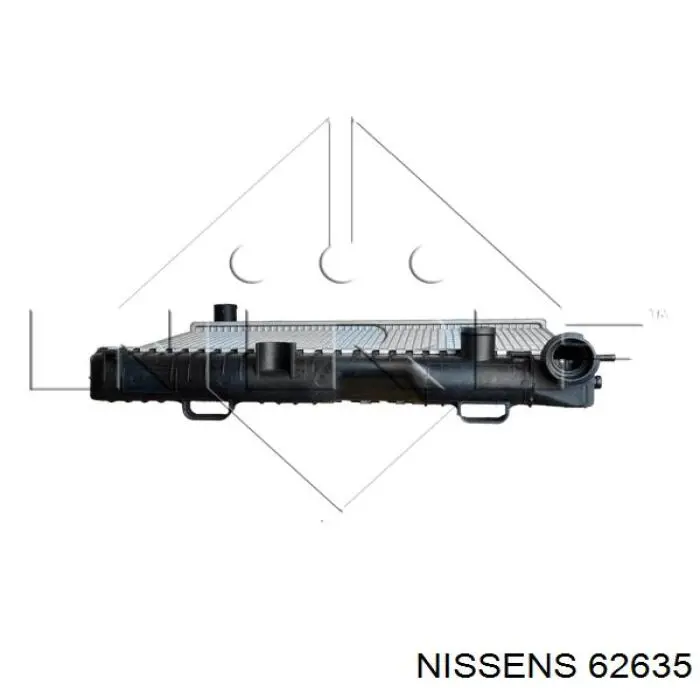 Água radiador Nissens 62635 precio, desde 156,77 EUR