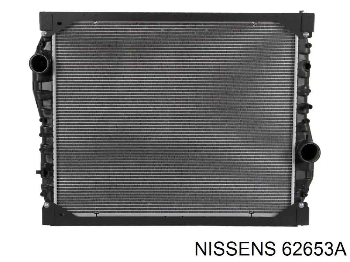 62653A Nissens radiador refrigeración del motor