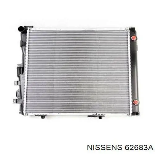 62683A Nissens radiador