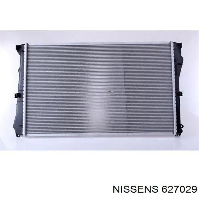 627029 Nissens radiador refrigeración del motor