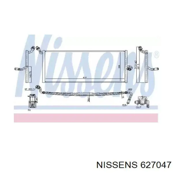Radiador de aire de admisión Mercedes A0995002803 precio, desde 159,12 EUR